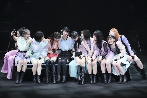 「アンジュルム CONCERT TOUR-The ANGERME- PERFECTION」の様子。