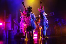 「でんぱ組.inc Zeppツアー2022 『お前らDEMPARKまで行くんだろ？乗りな！』」東京・Zepp DiverCity（TOKYO）公演の様子。