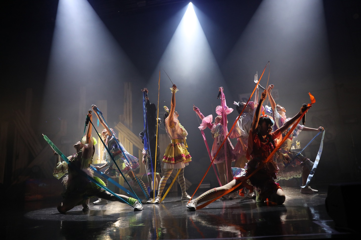 「でんぱ組.inc Zeppツアー2022 『お前らDEMPARKまで行くんだろ？乗りな！』」東京・Zepp DiverCity（TOKYO）公演の様子。