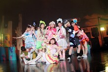 「でんぱ組.inc Zeppツアー2022 『お前らDEMPARKまで行くんだろ？乗りな！』」東京・Zepp DiverCity（TOKYO）公演の様子。