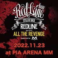「REDLINE ALL THE REVENGE Supported by M」告知ビジュアル