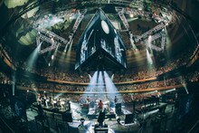 「Saucy Dog ARENA TOUR 2022 "Be yourself"」2022年6月9日 東京・日本武道館公演の様子。