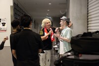 終演後のブリーフ＆トランクス。（撮影：石塚康之）