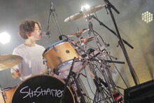 吉川美冴貴（Dr）（撮影：柴田恵理）