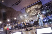 「SHISHAMO NO YAON!!! 2022」東京・日比谷公園大音楽堂（日比谷野音）公演より。（撮影：柴田恵理）