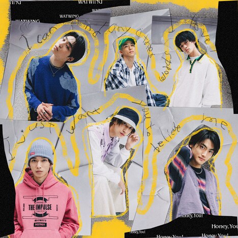 WATWING「Honey, You!」配信ジャケット