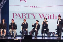 JO1 2ndアルバム発売記念ショーケースイベント「PARTY With Us」の様子。(c)LAPONE ENTERTAINMENT