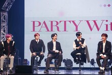 JO1 2ndアルバム発売記念ショーケースイベント「PARTY With Us」の様子。(c)LAPONE ENTERTAINMENT