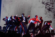 JO1 2ndアルバム発売記念ショーケースイベント「PARTY With Us」の様子。(c)LAPONE ENTERTAINMENT