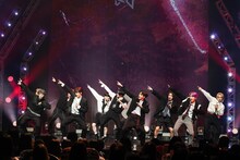 JO1 2ndアルバム発売記念ショーケースイベント「PARTY With Us」の様子。(c)LAPONE ENTERTAINMENT