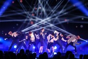 JO1 2ndアルバム発売記念ショーケースイベント「PARTY With Us」の様子。(c)LAPONE ENTERTAINMENT