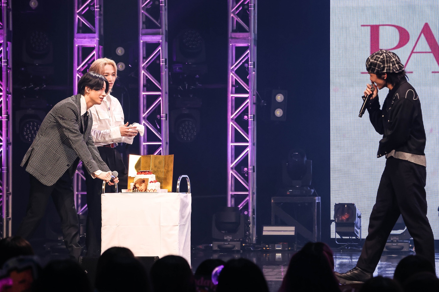JO1 2ndアルバム発売記念ショーケースイベント「PARTY With Us」の様子。(c)LAPONE ENTERTAINMENT