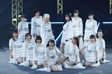 「モーニング娘。'22 CONCERT TOUR ～Never Been Better！～ 森戸知沙希卒業スペシャル」の様子。