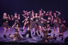 「モーニング娘。'22 CONCERT TOUR ～Never Been Better！～ 森戸知沙希卒業スペシャル」の様子。