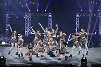 「モーニング娘。'22 CONCERT TOUR ～Never Been Better！～ 森戸知沙希卒業スペシャル」の様子。