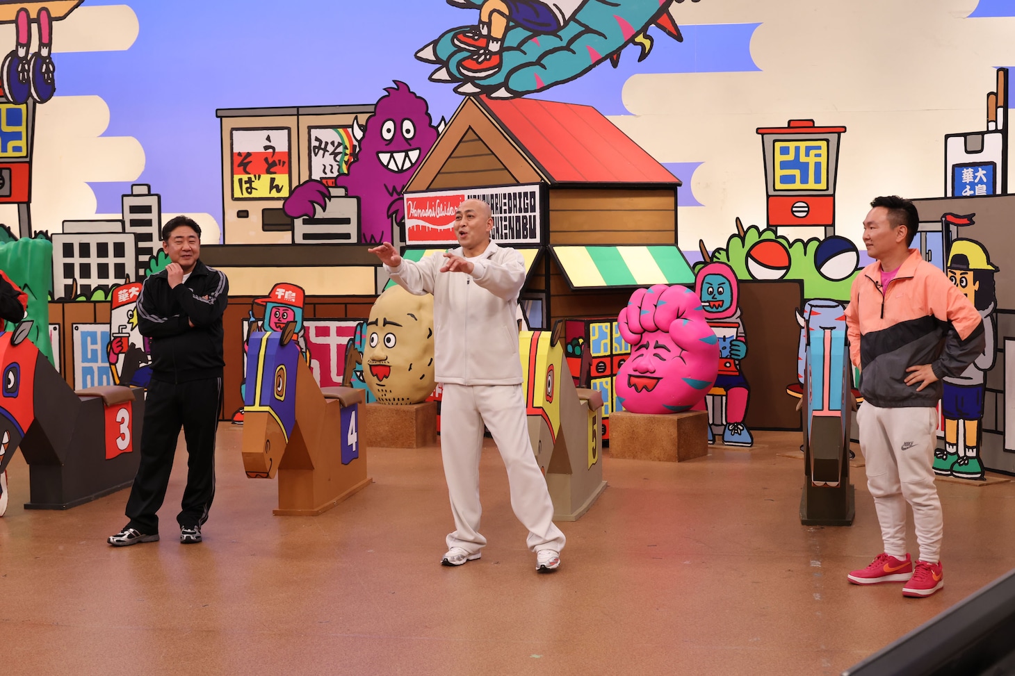 「火曜は全力！華大さんと千鳥くん」6月21日放送回より。（写真提供：カンテレ）