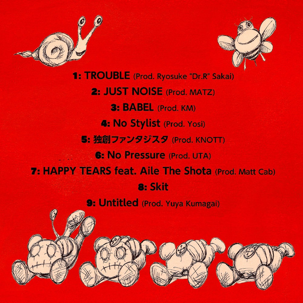 Novel Core「No Pressure」トラックリスト