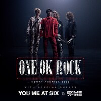 「ONE OK ROCK NORTH AMERICA 2022」告知用ビジュアル