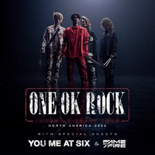 「ONE OK ROCK NORTH AMERICA 2022」告知用ビジュアル