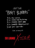 「SIX LOUNGE × w.o.d. スプリットツアー "PEAKY BLINDERS"」ビジュアル