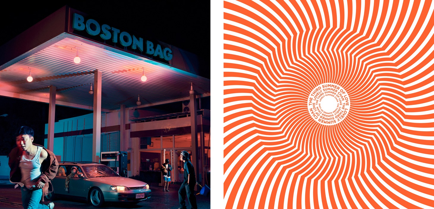 「APPLE VINEGAR -Music Award-」第4回大賞に選ばれたBIM「Boston Bag」とラブリーサマーちゃん「THE THIRD SUMMER OF LOVE」のジャケット。