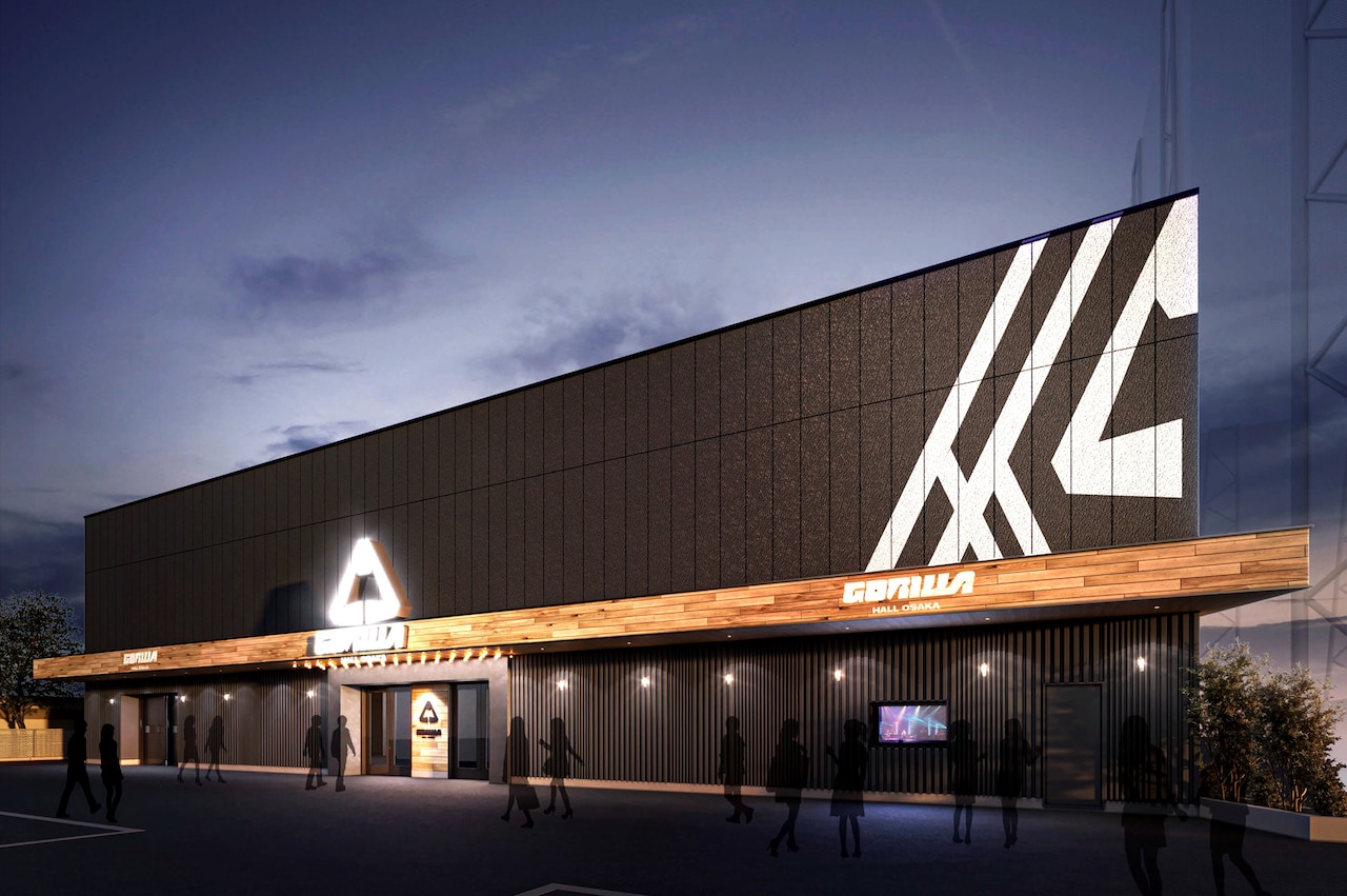 大阪に1200人規模の新ライブハウスGORILLA HALL OSAKAオープン