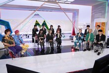 AKB48、Da-iCE、EXIT。(c)日本テレビ