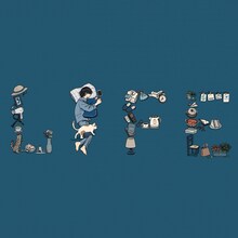 ツチヤカレン「ライフ」配信ジャケット