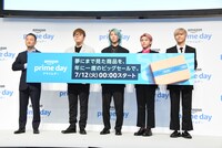 左から鈴木浩司氏、HIKAKIN、Mrs. GREEN APPLE。