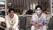 左から岩本照（Snow Man）、樽美酒研二（ゴールデンボンバー）。 (c)TBS