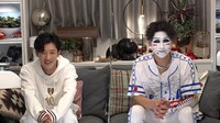 左から岩本照（Snow Man）、樽美酒研二（ゴールデンボンバー）。 (c)TBS