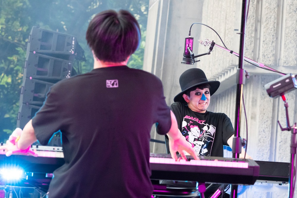 左からまらしぃ、H ZETT M。（Photo by YUTA ITO）