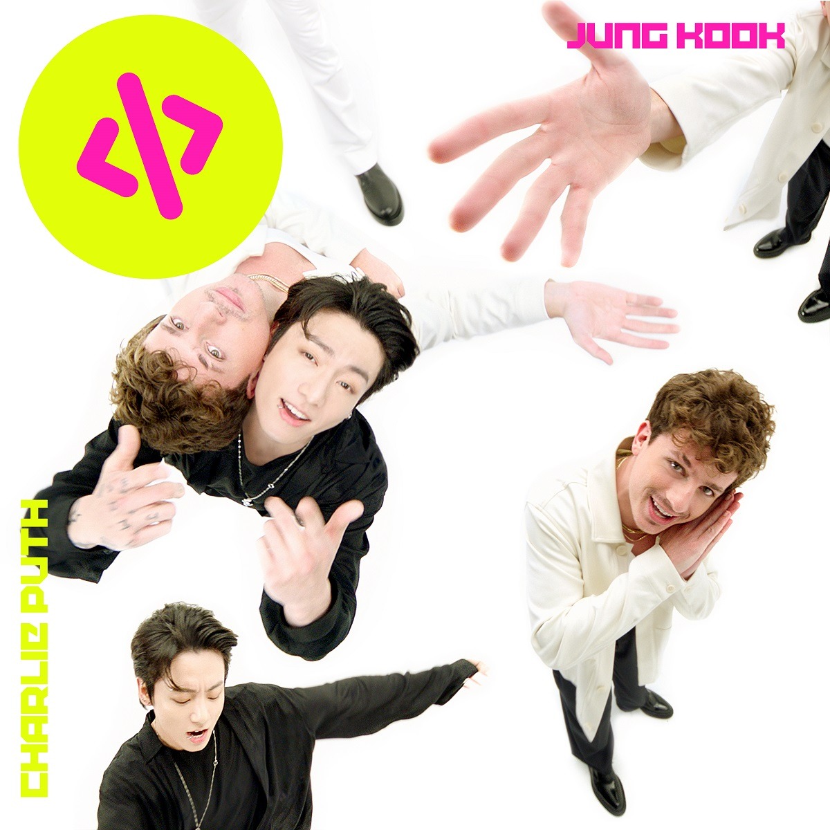 チャーリー・プース「Left and Right（feat. Jung Kook of BTS）」配信ジャケット
