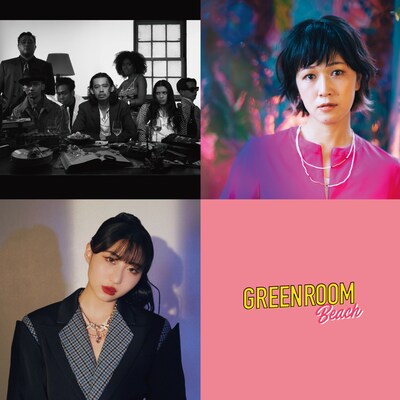 「GREENROOM BEACH」出演アーティスト第3弾。上段左からALI、BONNIE PINK、下段左がeill。