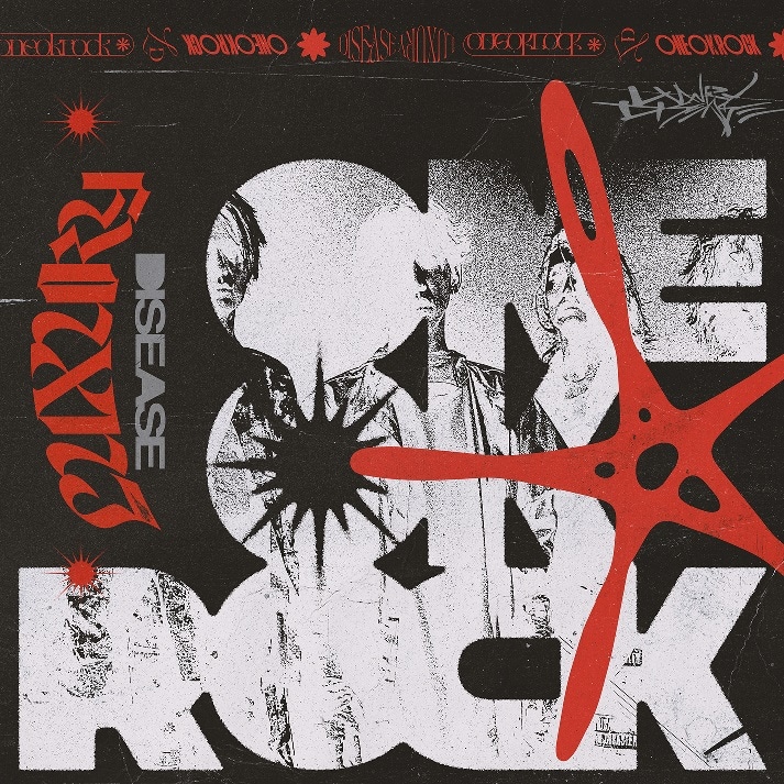 ONE OK ROCK「Luxury Disease」輸入盤ジャケット