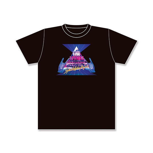 ザ・リーサルウェポンズのシンセウェイブTシャツ。