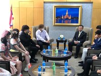 タイ国政府観光庁を訪問したFES☆TIVE。