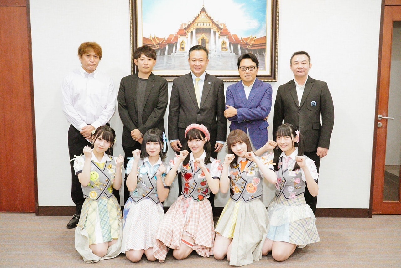 タイ国政府観光庁を訪問したFES☆TIVE。