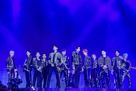 「SEVENTEEN WORLD TOUR [BE THE SUN] - SEOUL」6月25日公演の様子。(c)PLEDIS Entertainment