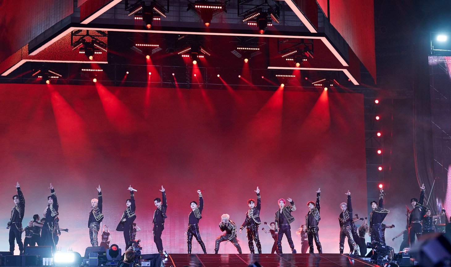 「SEVENTEEN WORLD TOUR [BE THE SUN] - SEOUL」6月25日公演の様子。(c)PLEDIS Entertainment