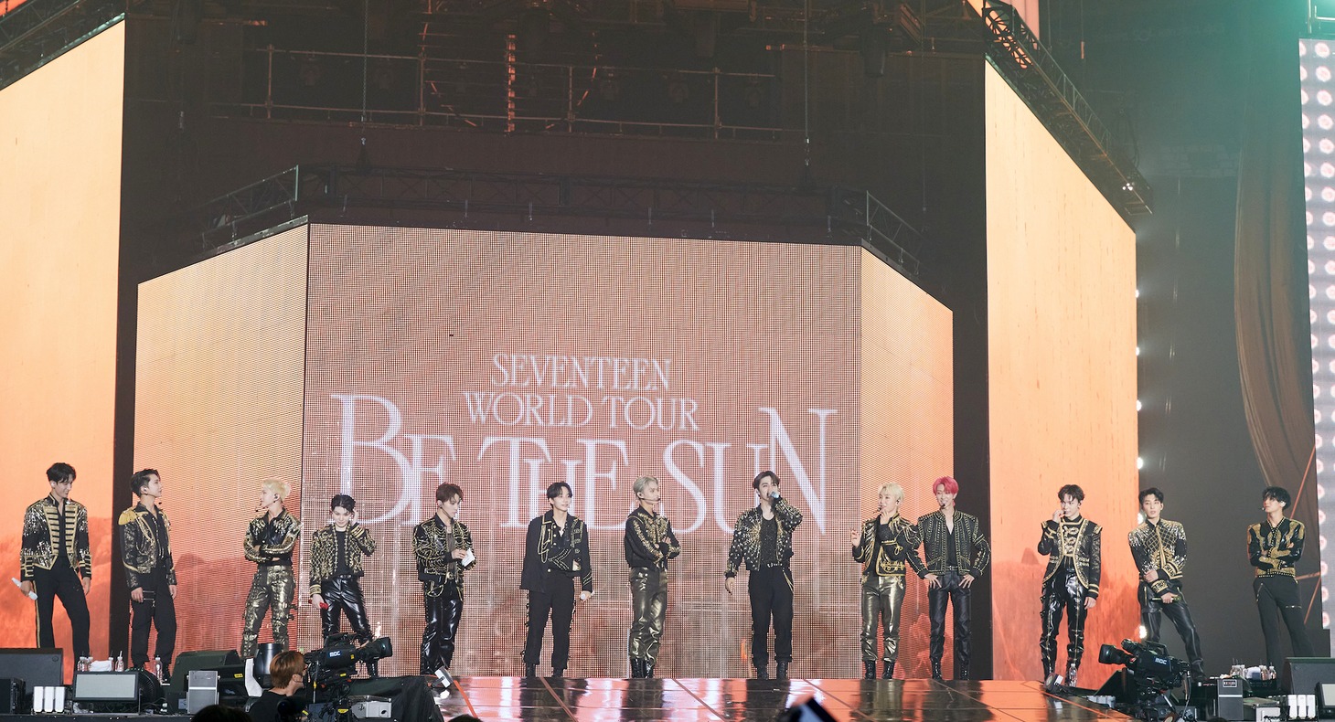 「SEVENTEEN WORLD TOUR [BE THE SUN] - SEOUL」6月25日公演の様子。(c)PLEDIS Entertainment