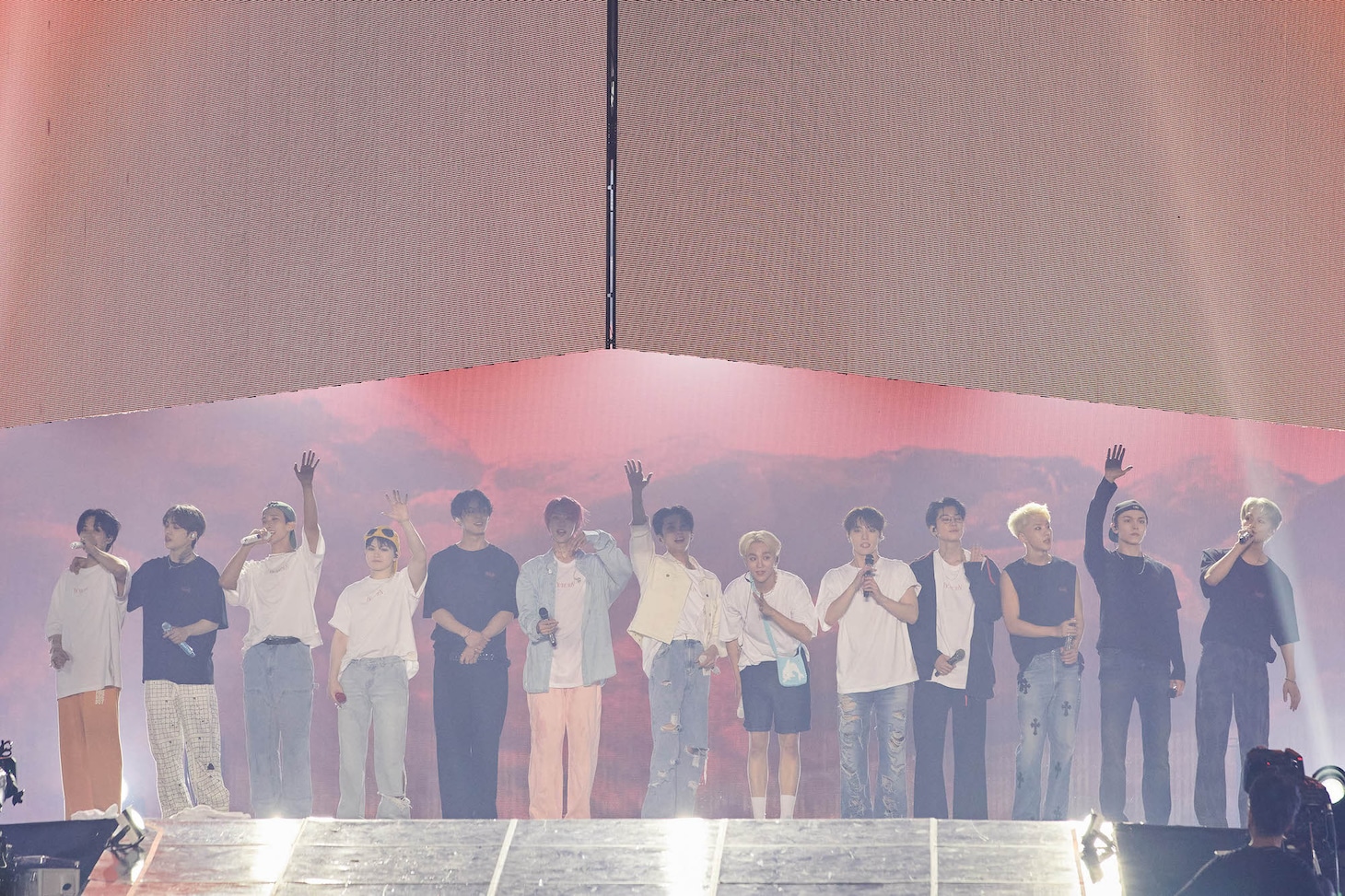 「SEVENTEEN WORLD TOUR [BE THE SUN] - SEOUL」6月25日公演の様子。(c)PLEDIS Entertainment