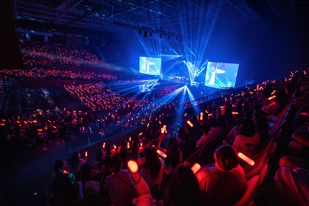 iKON「2022 CONCERT [FLASHBACK]」の様子。