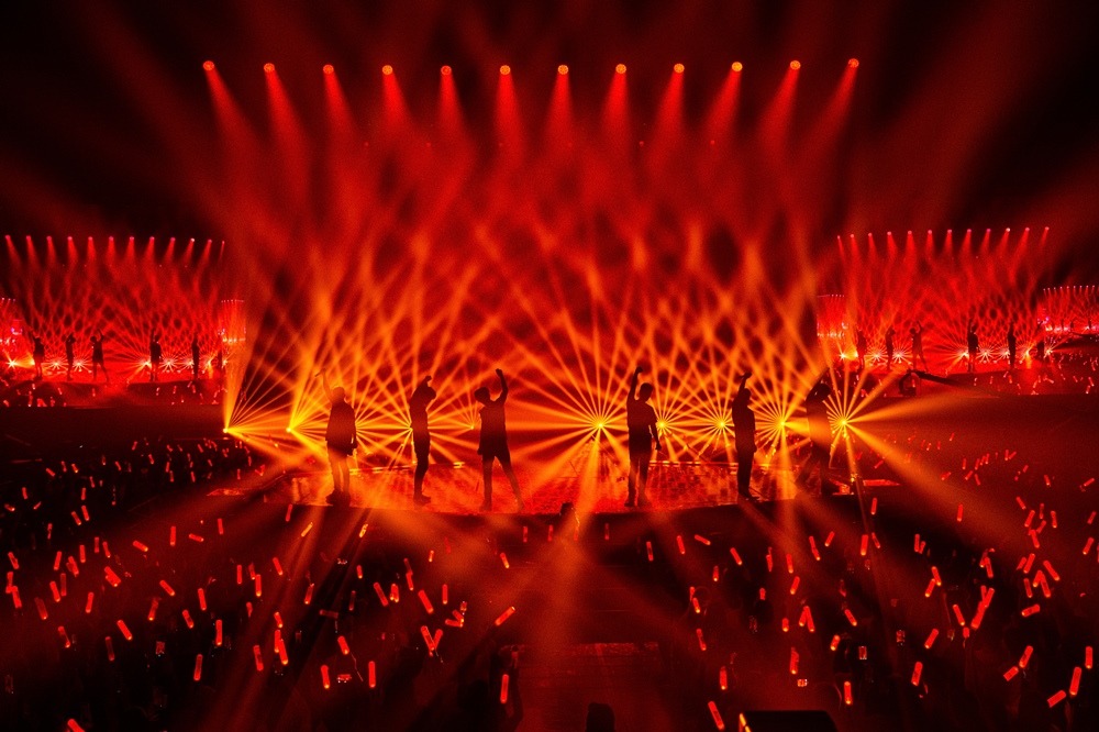 iKON「2022 CONCERT [FLASHBACK]」の様子。