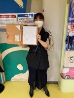 ノートを1冊使い切るほどメモをしっかりと取って、この体験記を熱く書き上げてくれた土岐麻子。