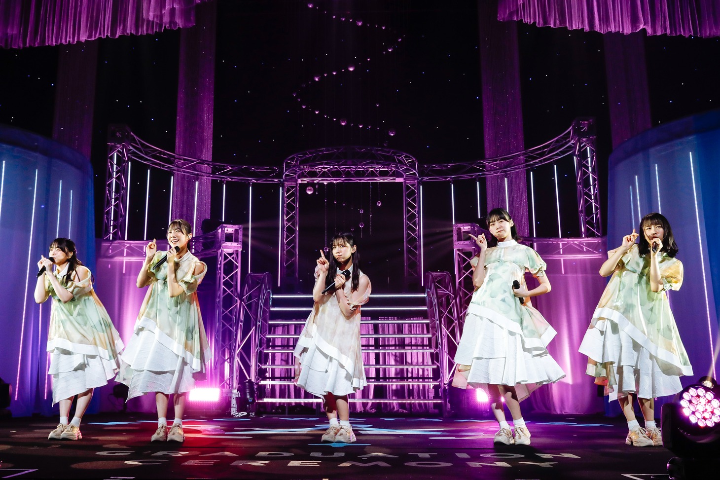 日向坂46「渡邉美穂 卒業セレモニー」の様子。（撮影：上山陽介）