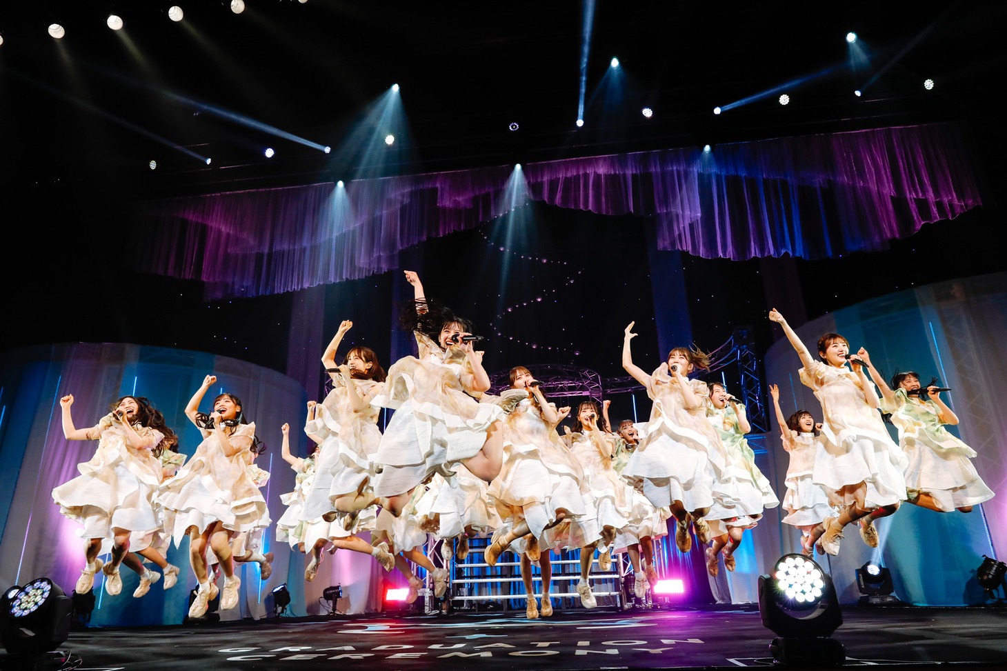 日向坂46「渡邉美穂 卒業セレモニー」の様子。（撮影：上山陽介）