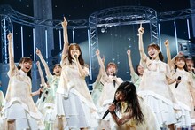 日向坂46「渡邉美穂 卒業セレモニー」の様子。（撮影：上山陽介）