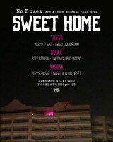 「No Buses 3rd Album Release Tour 2022 "Sweet Home"」告知ビジュアル