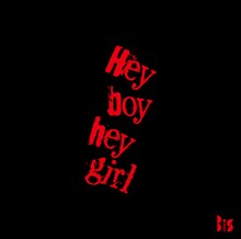 BiS「Hey boy hey girl」配信ジャケット